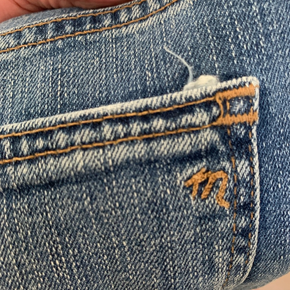 Madewell: Bernal Wash Jeans Nwot View 5